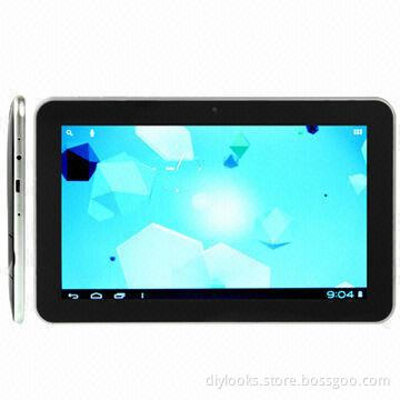 9.0-inch Capacitive Touch Screen Google's Android 4.0 Tablet PCs with 800 x 600-pixel Resolution
